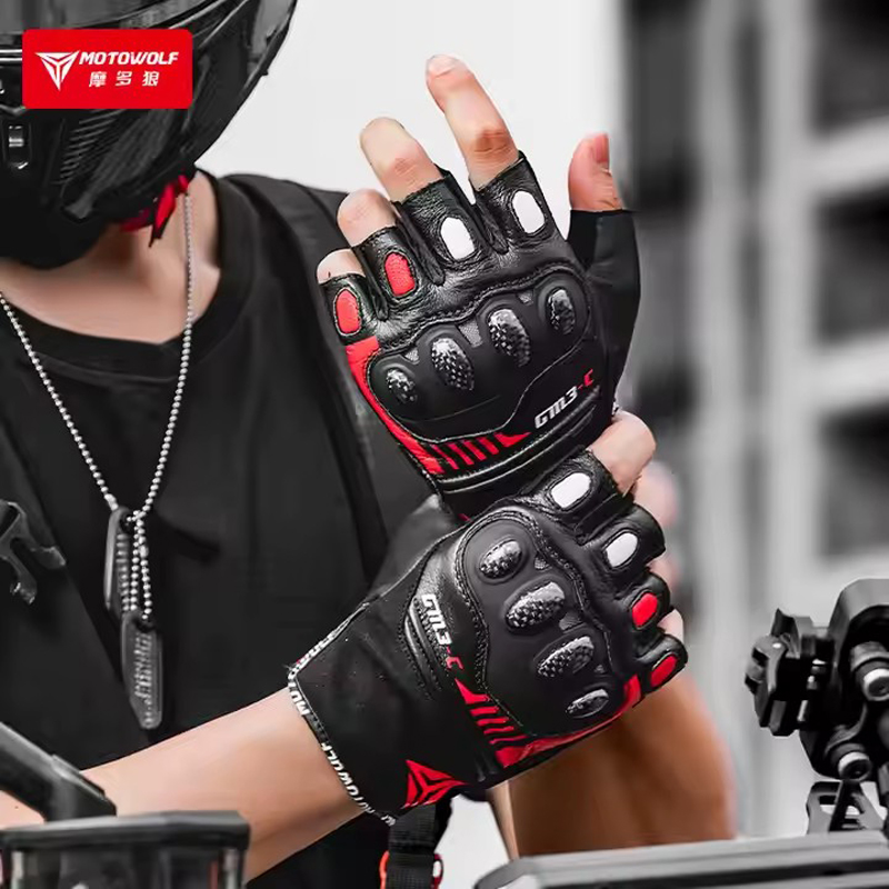 Guanti da moto mezze dita Nocc - Motorcycle Glove Knuckle recensione e prezzo